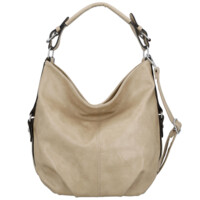 Dámska kabelka na rameno béžová - Paolo bags Orena