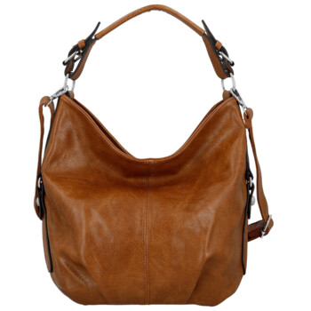 Dámska kabelka na rameno hnedá - Paolo bags Orena