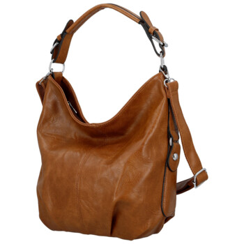 Dámska kabelka na rameno hnedá - Paolo bags Orena