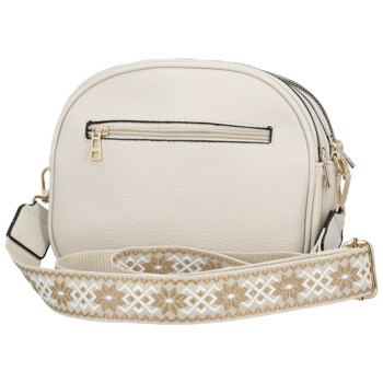 Dámska crossbody kabelka krémová - Firenze Namisia