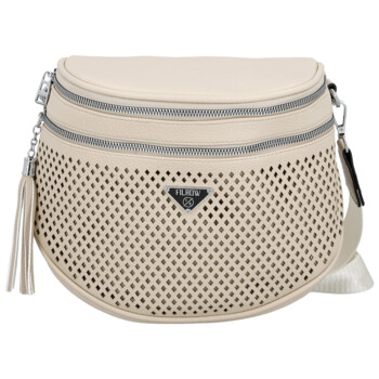 Dámska kabelka/ľadvinka béžová - Firenze Valeri