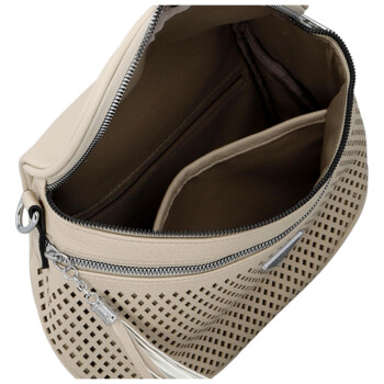 Dámska kabelka/ľadvinka béžová - Firenze Valeri