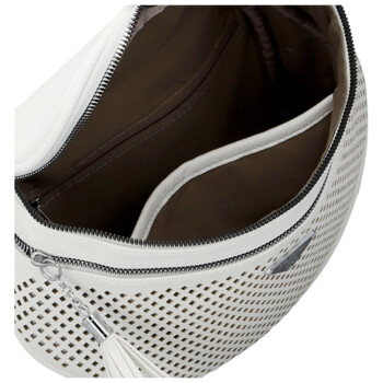 Dámska kabelka/ľadvinka biela - Firenze Valeri