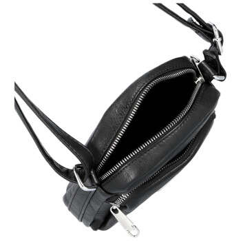 Dámska crossbody kabelka čierna - Firenze Willa