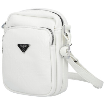 Dámska crossbody kabelka biela - Firenze Willa