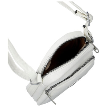 Dámska crossbody kabelka biela - Firenze Willa