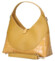 Dámska kožená kabelka žltá - Delami Vera Pelle Aria