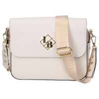 Dámska crossbody kabelka béžová - Laura Biaggi Wiana
