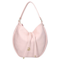 Dámska koženková kabelka cez rameno ružová - Laura Biaggi Elin