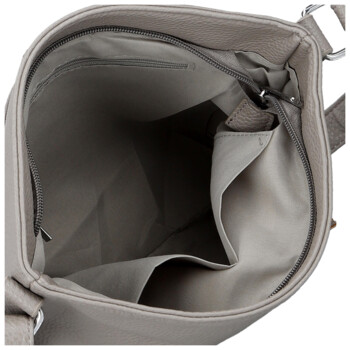 Dámska crossbody kabelka šedá - Paolo bags Gilia