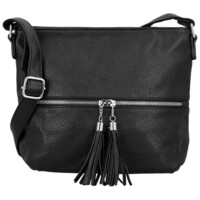 Dámska crossbody kabelka čierna - Paolo bags Gilia