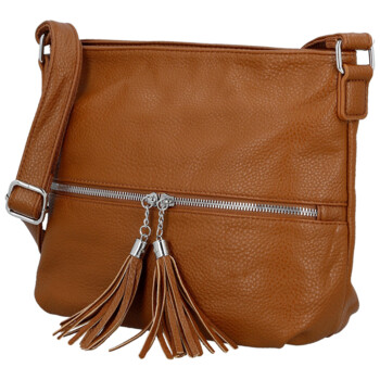 Dámska crossbody kabelka hnedá - Paolo bags Gilia