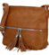 Dámska crossbody kabelka hnedá - Paolo bags Gilia