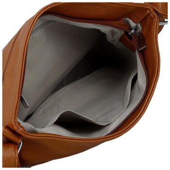 Dámska crossbody kabelka hnedá - Paolo bags Gilia