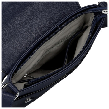 Dámska crossbody kabelka tmavo modrá - Paolo Bags Dilara