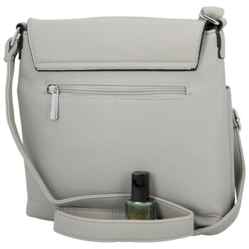 Dámska crossbody kabelka šedá - Paolo Bags Dilara