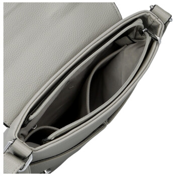 Dámska crossbody kabelka šedá - Paolo Bags Dilara