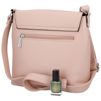 Dámska crossbody kabelka ružová - Paolo Bags Dilara