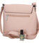 Dámska crossbody kabelka ružová - Paolo Bags Dilara