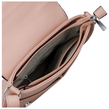 Dámska crossbody kabelka ružová - Paolo Bags Dilara