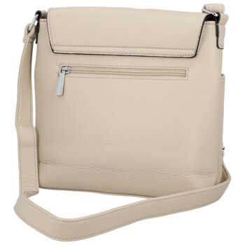 Dámska crossbody kabelka béžová - Paolo Bags Dilara