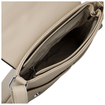 Dámska crossbody kabelka béžová - Paolo Bags Dilara