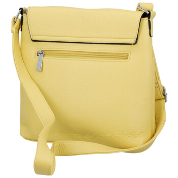 Dámska crossbody kabelka žltá - Paolo Bags Dilara