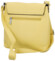 Dámska crossbody kabelka žltá - Paolo Bags Dilara
