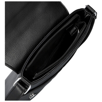 Dámska crossbody kabelka čierna - Paolo Bags Dilara