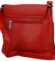 Dámska crossbody kabelka červená - Paolo Bags Dilara