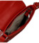 Dámska crossbody kabelka červená - Paolo Bags Dilara