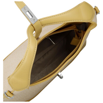 Dámska kabelka do ruky žltá - Paolo bags Grisel