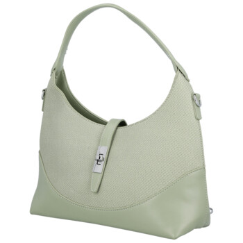 Dámska kabelka do ruky svetlo zelená - Paolo bags Grisel