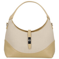 Dámska kabelka do ruky béžová - Paolo bags Grisel