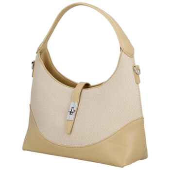 Dámska kabelka do ruky béžová - Paolo bags Grisel