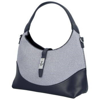 Dámska kabelka do ruky tmavo modrá - Paolo bags Grisel