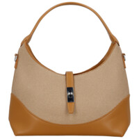 Dámska kabelka do ruky hnedá - Paolo bags Grisel