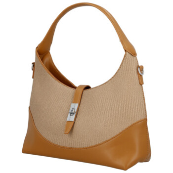 Dámska kabelka do ruky hnedá - Paolo bags Grisel