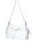 Dámska kožená kabelka cez rameno biela - Delami Vera Pelle Slusch