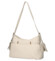 Dámska kožená kabelka cez rameno béžová - Delami Vera Pelle Slusch