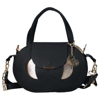 Dámska kabelka do ruky čierna - Laura Biaggi Selina