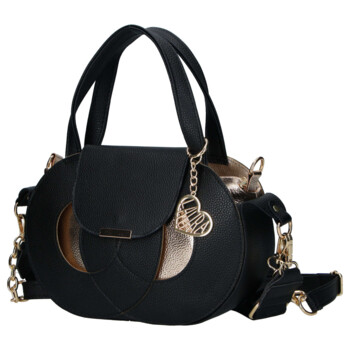 Dámska kabelka do ruky čierna - Laura Biaggi Selina