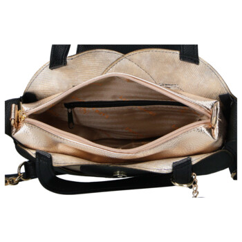 Dámska kabelka do ruky čierna - Laura Biaggi Selina