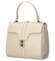 Dámska kožená kabelka do ruky béžová - Delami Vera Pelle Alessia