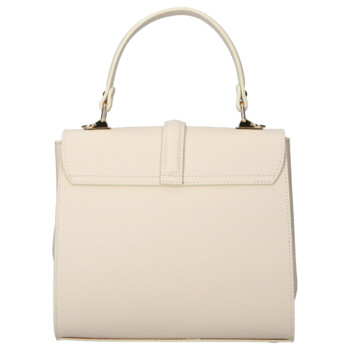 Dámska kožená kabelka do ruky béžová - Delami Vera Pelle Alessia