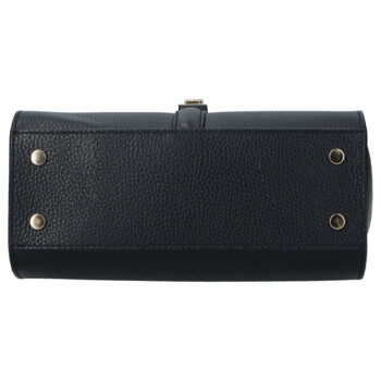 Dámska kožená kabelka do ruky čierna - Delami Vera Pelle Alessia