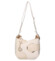 Dámska crossbody kabelka béžová - Laura Biaggi Lorena