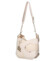 Dámska crossbody kabelka béžová - Laura Biaggi Lorena