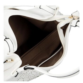 Dámska kabelka na rameno biela - Firenze Berix