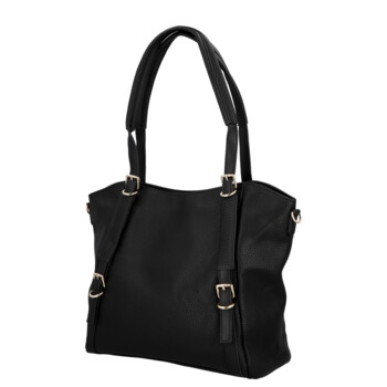 Dámska kabelka na rameno čierna - Firenze Lyna